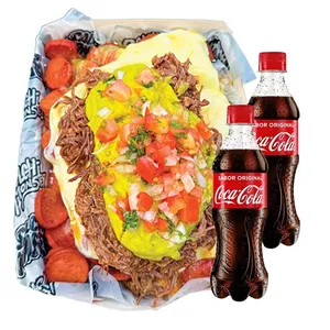 LA DE SIEMPRE 2 PERSONAS + 2 BEBIDAS 250 ML GRATIS