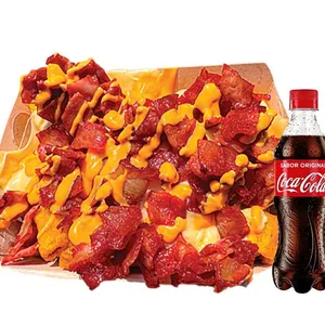 PAPAS BACON + BEBIDA 250 ML GRATIS