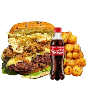 COMBO MONSTERREALEZA + PAPAS + BEBIDA 250 ML