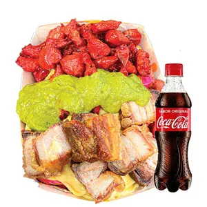 CHICHARRON COSTILLA PERSONAL + BEBIDA 250 ML GRATIS